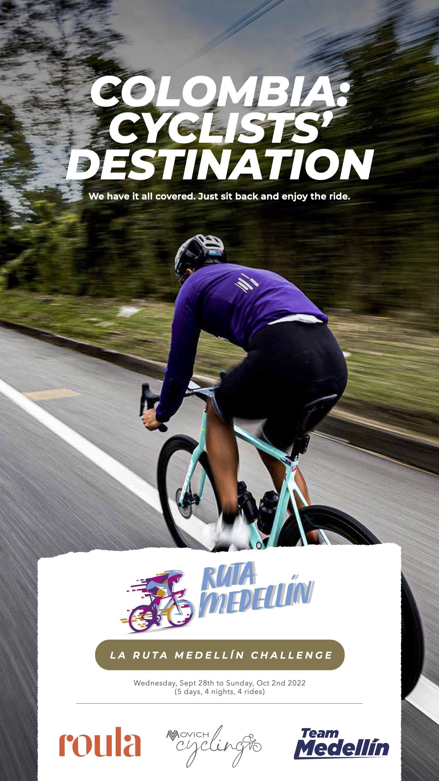 La Ruta Medellín Cycling Challenge w/ Roula