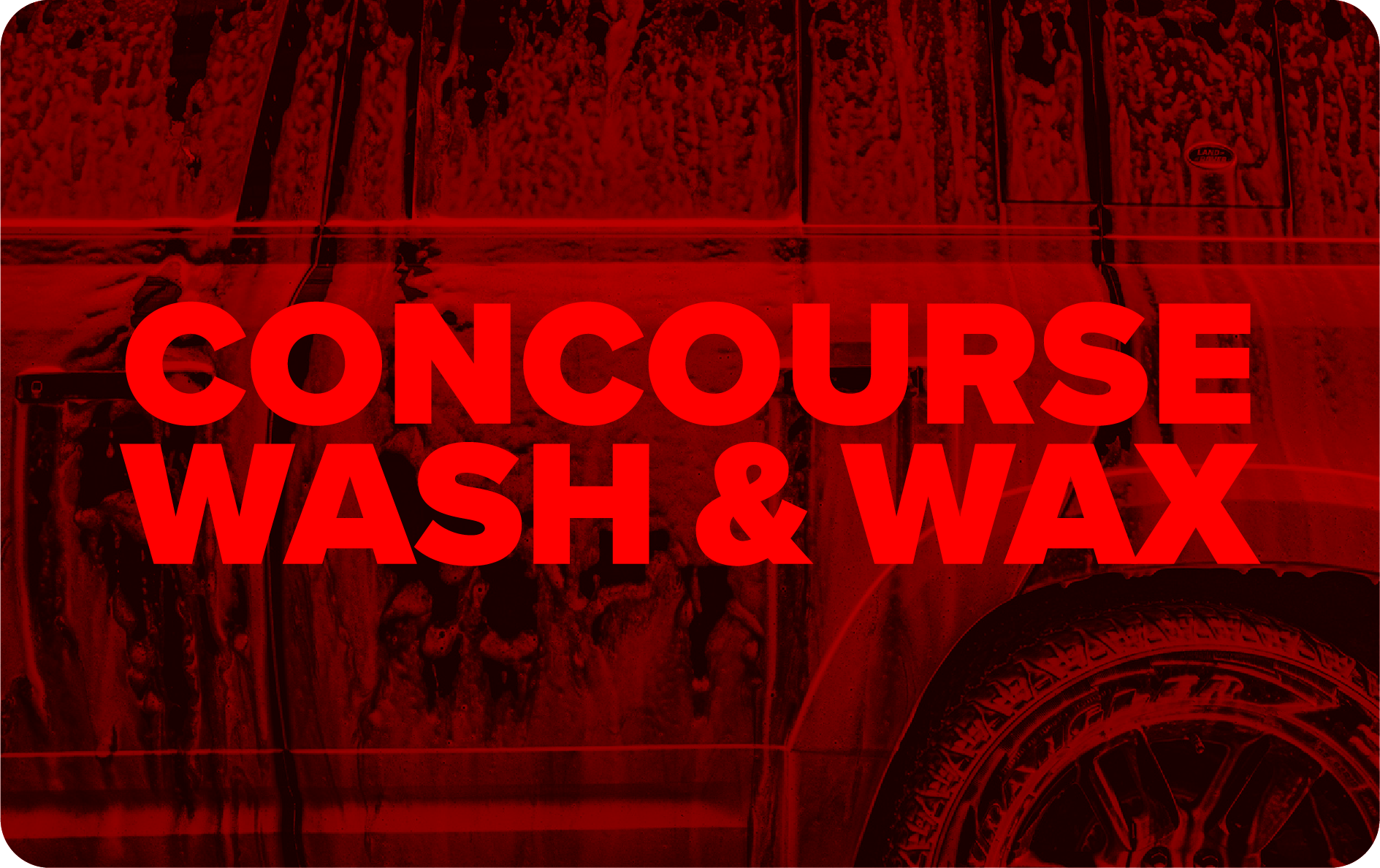 Classic Car Club Details Gift Cards -  Concourse Wash and Wax